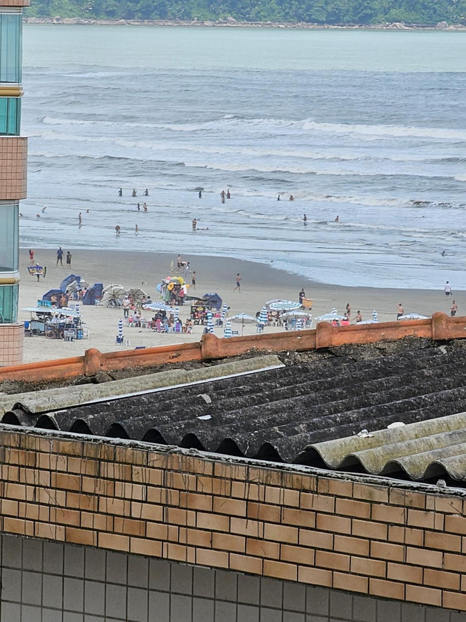 Apartamento Com Vista Ao Mar Praia Grande  Exteriör bild